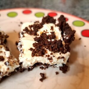 no bake oreo cheesecake bars