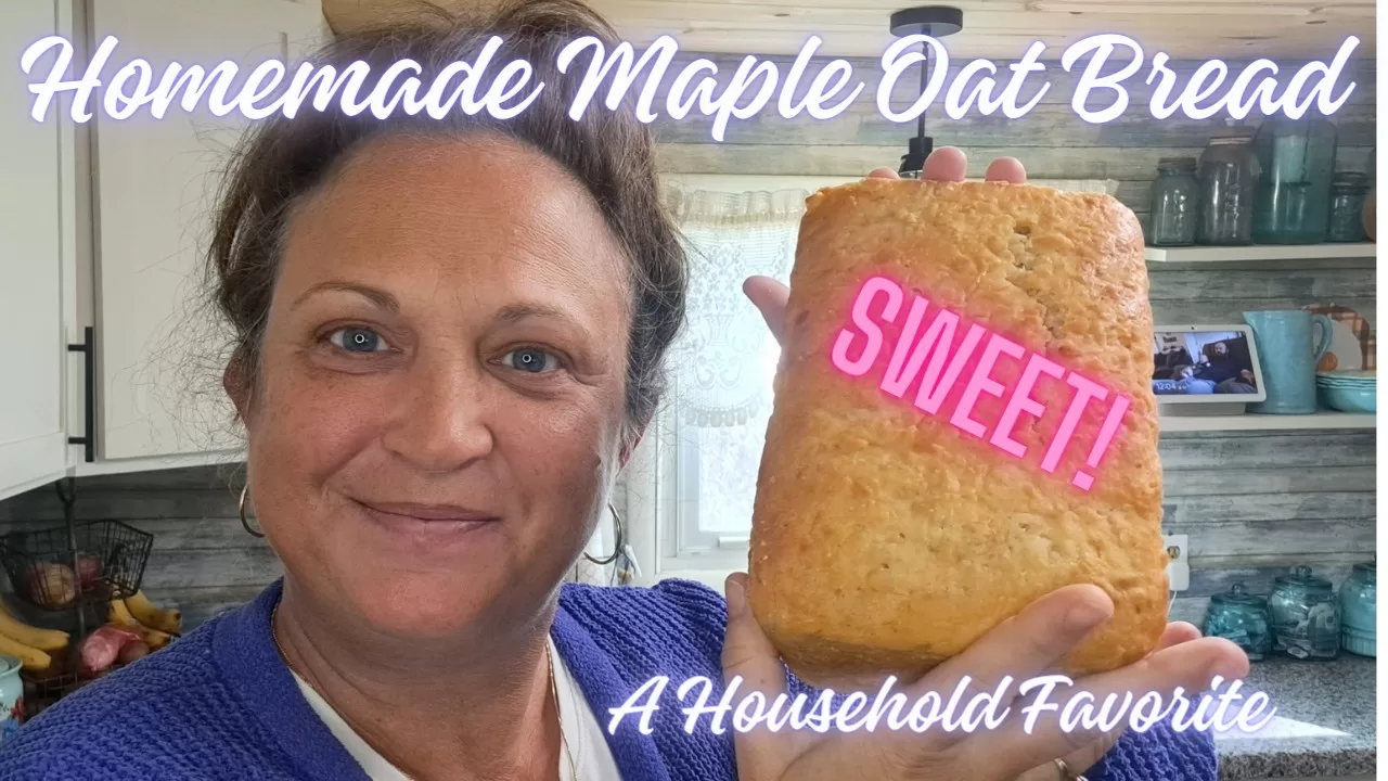 homemade maple oat Bread | sweet bread